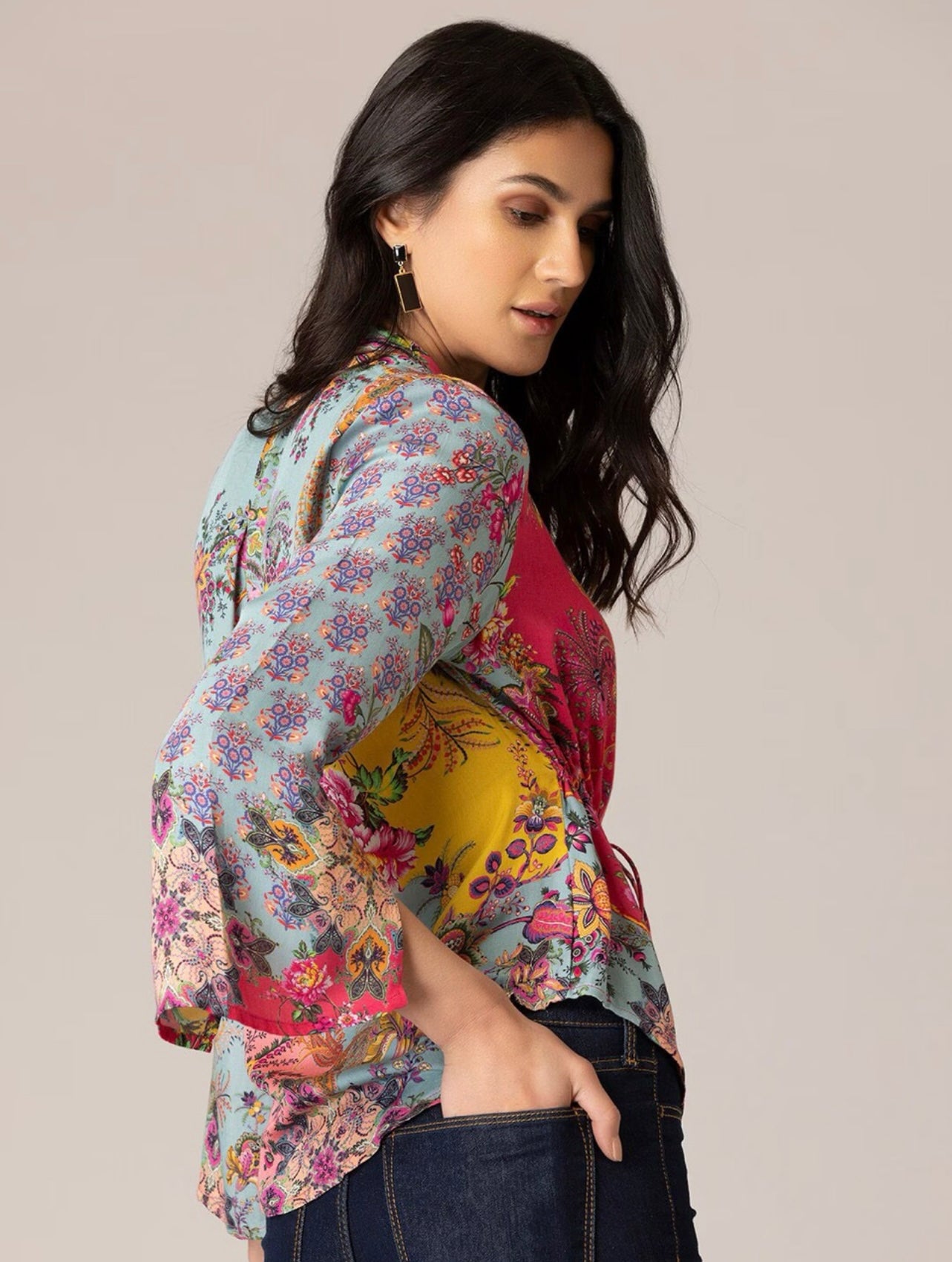 Boho Bloom Top